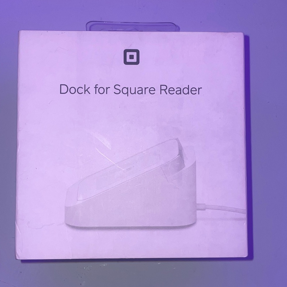 Dock for square reader